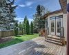 backing onto green space