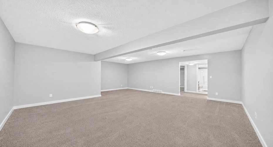 Living room in Basement