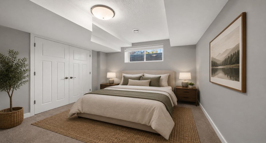 Bedroom in Basement