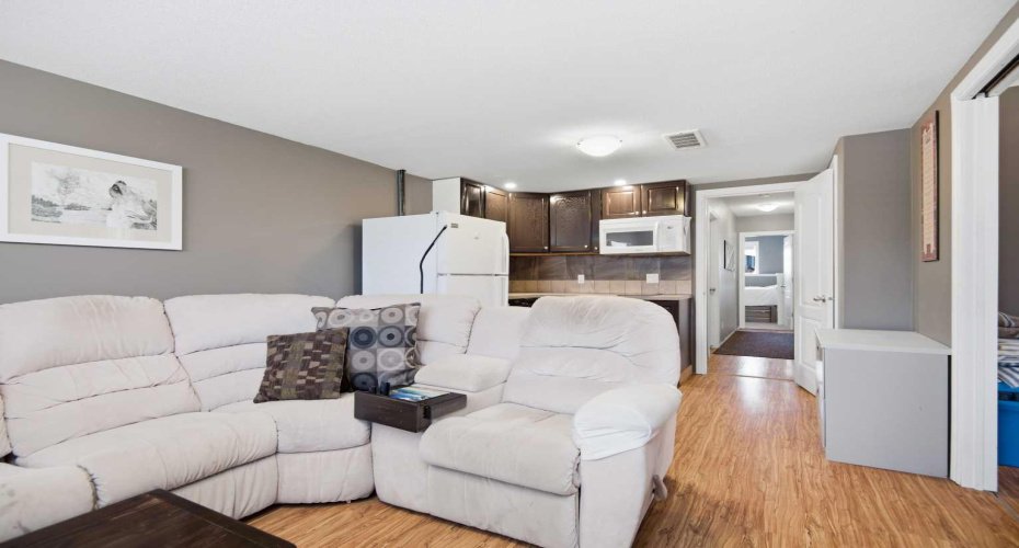 Basement Open to Kitchenette