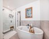 Upper level master 5 piece ensuite and walk-in closet