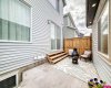 Patio area with BBQ gas line