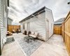 Patio area with BBQ gas line