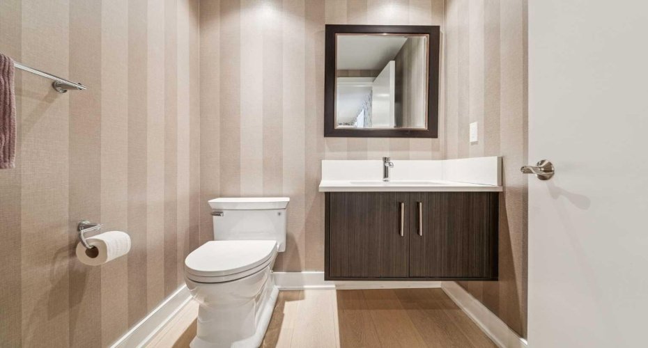 Main floor 2 pce bathroom.