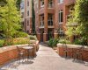 Inner courtyard with seating areas.