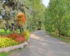 Beautiful park walking paths.