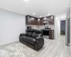 Basement Living room and kitchen
