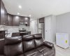Basement Kitchen and Living room