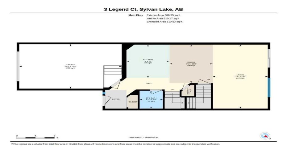 3 Legend Court, Sylvan Lake, Alberta T4S0B1, 3 Bedroom Bedrooms, 0 ,3 BathroomBathrooms,Residential,For Sale,Legend,0,A2327654