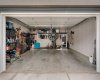 Suspended gas furnace and E/V ready