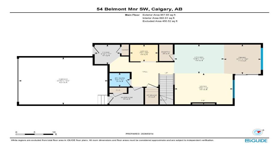 54 Belmont Manor, Calgary, Alberta T2X 5E4, 6 Bedroom Bedrooms, 0 ,4 BathroomBathrooms,Residential,For Sale,Belmont,0,A2322226