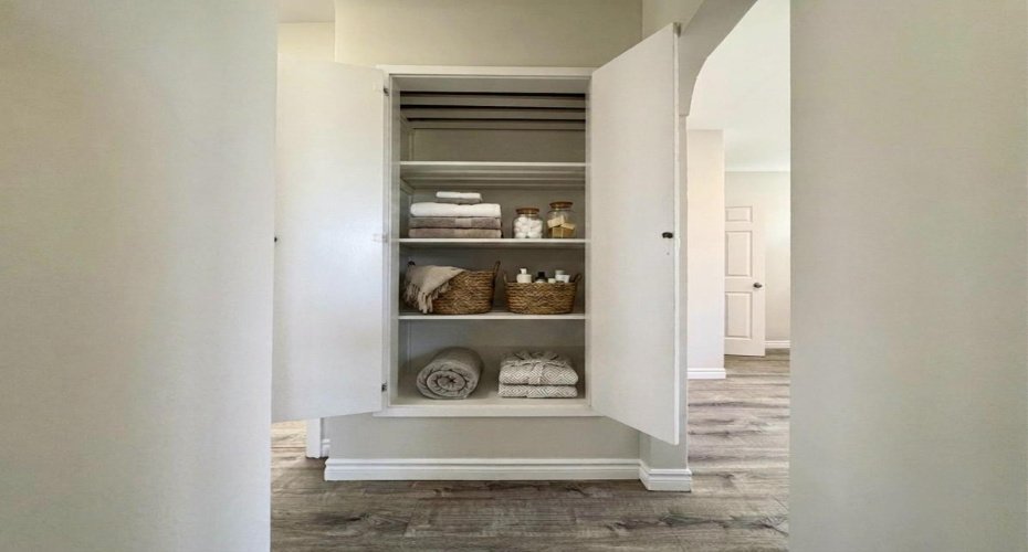 Linen Closet (Digitally Staged Photo)