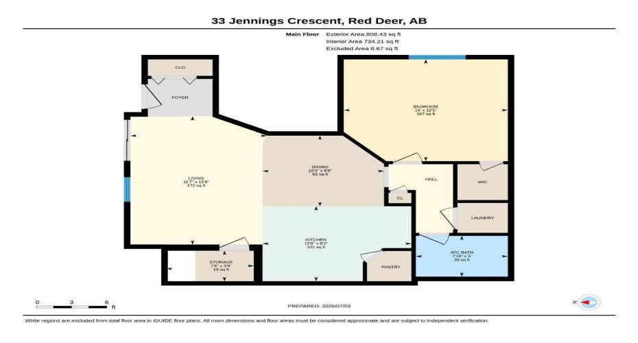 33 Jennings Crescent, Red Deer, Alberta T4P 0A3, 1 Bedroom Bedrooms, 0 ,1 BathroomBathrooms,Residential,For Sale,Jennings,0,A2326094