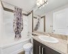 Full bath in basement