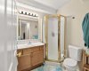 guest bathroom downstairs
