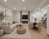 Basement - Staged