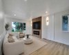 Living area - Staged