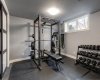 Virtually staged to show room potential