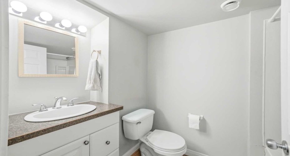 Basement bathroom