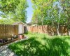 Backyard with Storage Shed