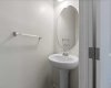 Half bath on main floor