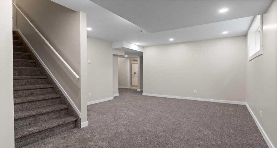Fully finished basement
