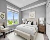 primary bedroom Virtually staged