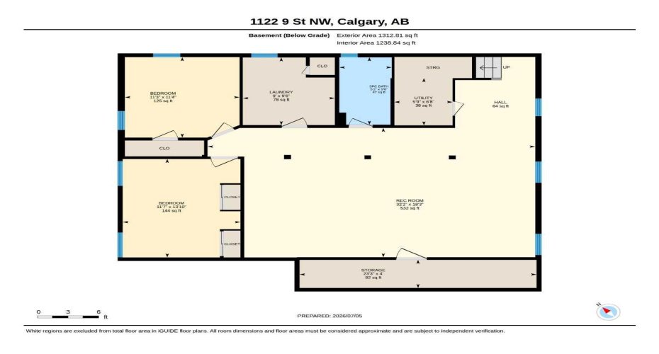 1122 9 Street, Calgary, Alberta T2M3K8, 5 Bedroom Bedrooms, 0 ,2 BathroomBathrooms,Residential,For Sale,9,0,A2326988