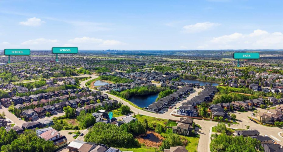 One of Calgary's most unique residential settings, where wetlands, forests, and open space become part of daily life.