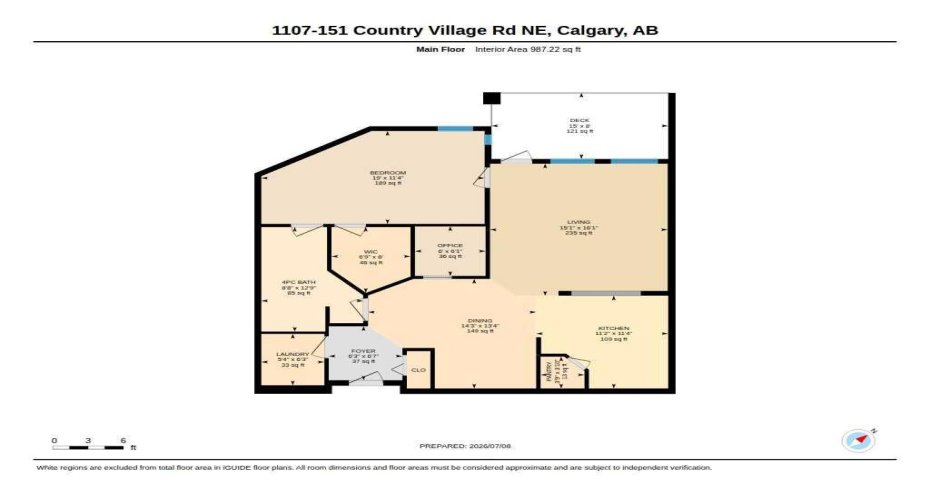 151 Country Village Road, Calgary, Alberta T3K 5X5, 1 Bedroom Bedrooms, 0 ,1 BathroomBathrooms,Residential,For Sale,Country Village,0,A2326664