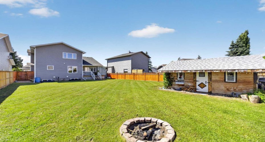 Large yard