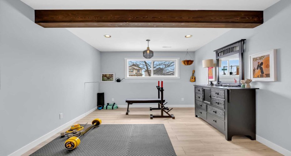 Flex room in the basement