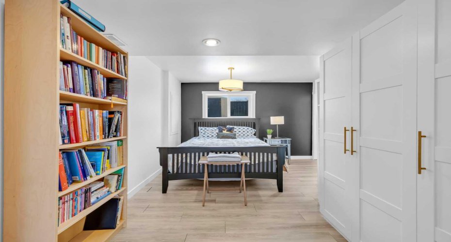 Third bedroom in the basement