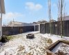 Large open backyard