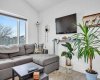 Large bright window