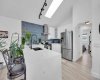 Remodeled kitchen