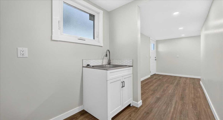 Spacious Laundry Room with Sink