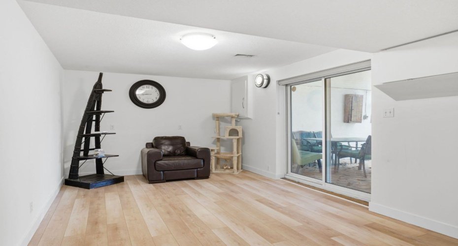 Extra work out /office with walk out basement