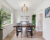 plenty of space for dining