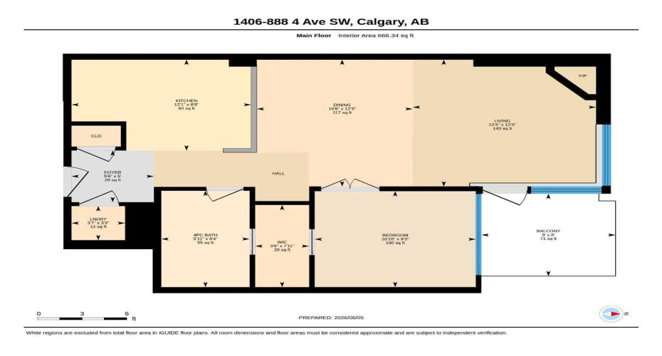 888 4 Avenue, Calgary, Alberta T2P0V2, 1 Bedroom Bedrooms, 0 ,1 BathroomBathrooms,Residential,For Sale,4,0,A2317151