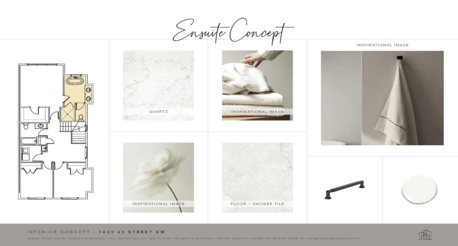 *Images are for inspiration purposes only, actual layouts and finishes will vary.