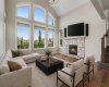 Virtually Staged Living Room