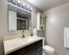 3 pc. Bathroom in the Basement with oversized shower stall~