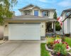 Newly Painted Garage Door~'Home One' Exterior Lighting System on house front~
