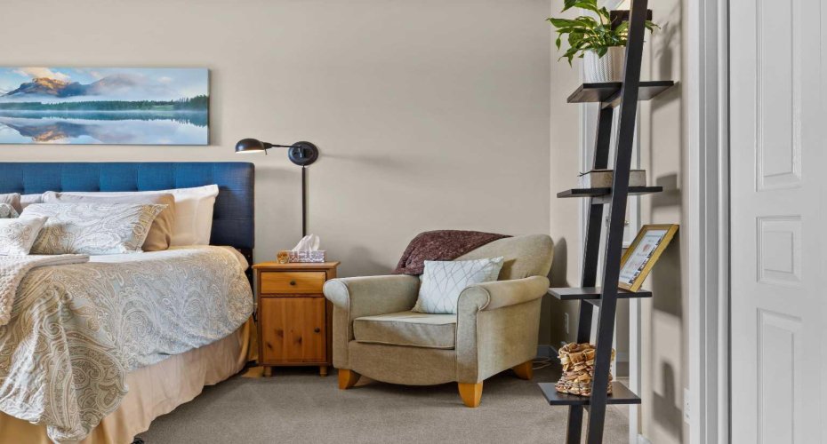 Every retreat needs a quiet corner — a spot for the last chapter of the night or the first coffee of the morning.
