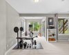 Home gym, morning stretch, spin class with a view of the garden — no membership required.