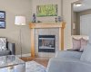 Picture the first snowfall of the season with the fireplace on and nowhere you need to be — this is the corner of the house winter was made for.