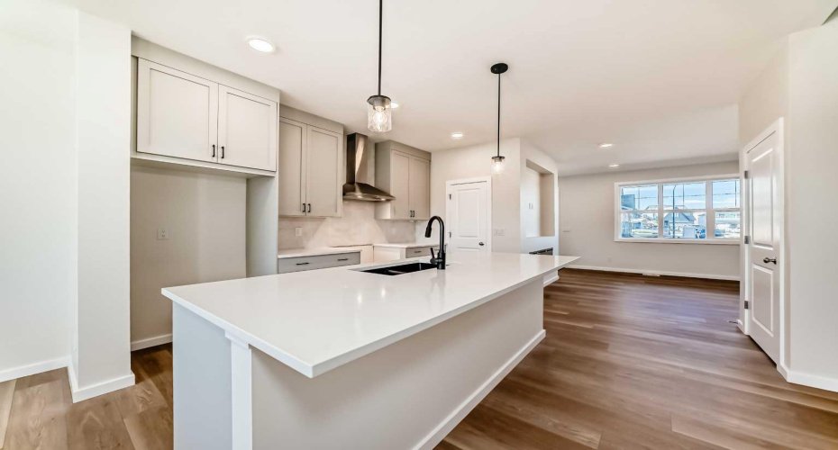 PLEASE NOTE: Photos are of a DIFFERENT Spec Home of the same model – fit and finish may differ. Interior selections and floorplans shown in photos. Kitchen appliances are included, and will be installed prior to possession.