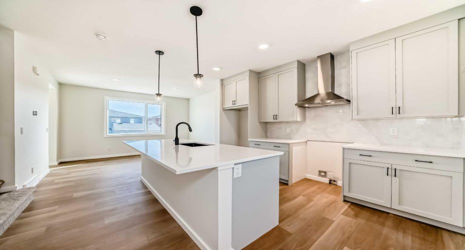 PLEASE NOTE: Photos are of a DIFFERENT Spec Home of the same model – fit and finish may differ. Interior selections and floorplans shown in photos. Kitchen appliances are included, and will be installed prior to possession.