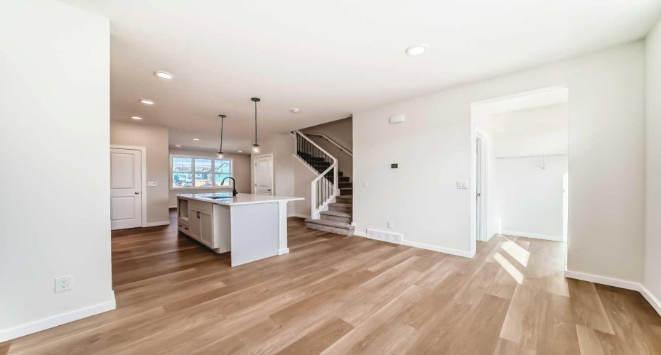 PLEASE NOTE: Photos are of a DIFFERENT Spec Home of the same model – fit and finish may differ. Interior selections and floorplans shown in photos. Kitchen appliances are included, and will be installed prior to possession.